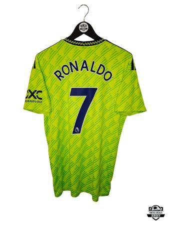 RONALDO #7 Original Manchester United 2022-23 Third Trikot