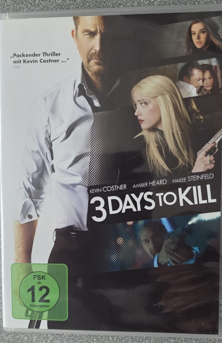 Tutti i DVDs: DVD 3 Days to kill / Kevin Costner – Usato da Oetwil am See venduto da fineli2
