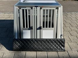 Doppelhundebox von WT-Metall