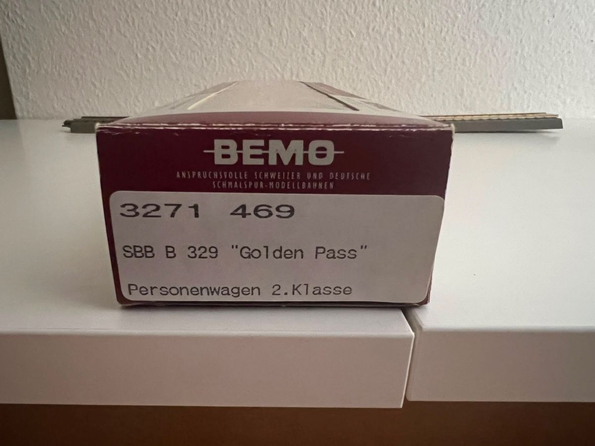 Bemo Modelleisenbahnen: Golden Pass SBB Brünig Bahn – Neu (gemäss Beschreibung) aus Alpnach Dorf von cam_6lp5 4