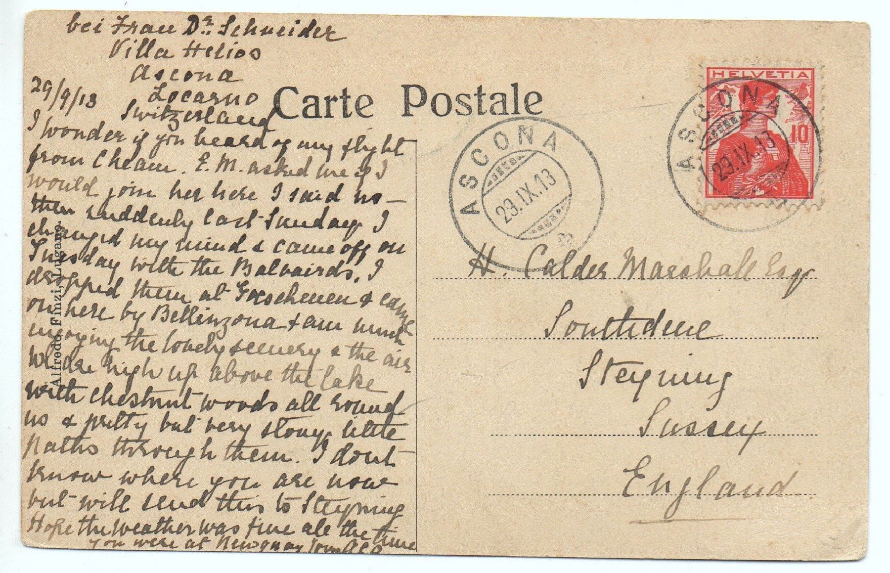 Cartes postales: LOCARNO Castello di Ferro – D'occasion à Jona par philajona 1