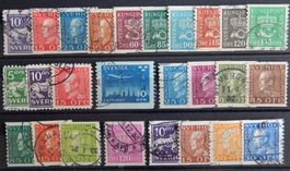 Schweden Lot mit alten Werten III