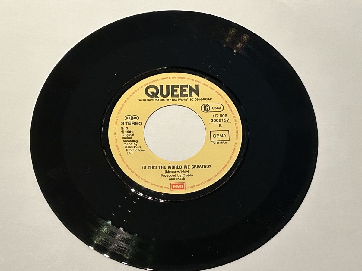 Schallplatten: Queen. 1984. it‘s A Hard Life – Gebraucht aus Faulensee von Mizuno06 3