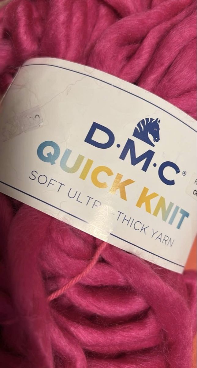 Wolle: DMC Quick Knit Wolle / 2er Set  – Neu und originalverpackt aus Basel von SimpleE 2