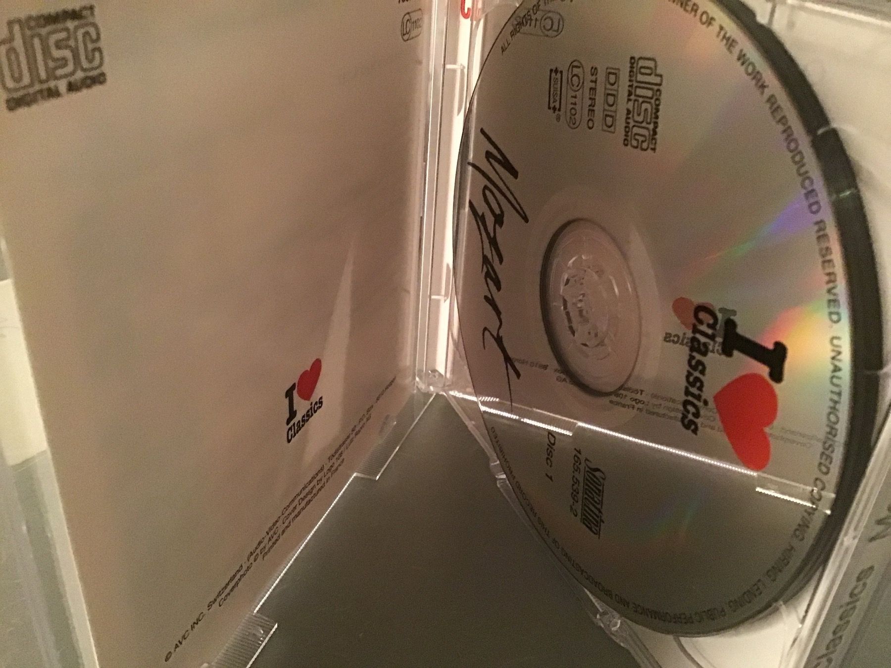 CD: Mozart – Usato da Thierachern venduto da sweden08 2