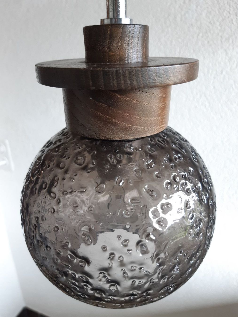Lampen: Vintage Kugellampe 70er – Gebraucht aus Bévilard von Orscha 2