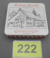 Blechdose Dose Baselbieter Rahmtäfeli Bettmümpfeli, Nr. 222
