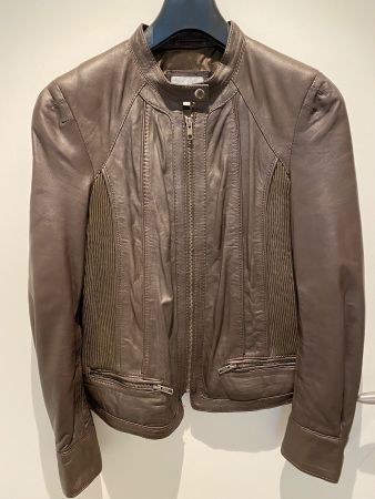 Lederjacke Damen Lammnappa 38 braun Manor/Maddison, wie Neu