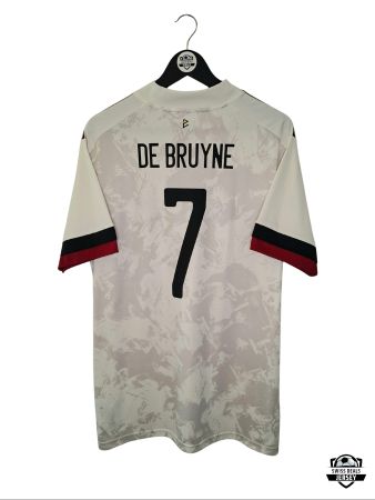 DE BRUYNE #7 Original Belgium 2020-21 Away Trikot