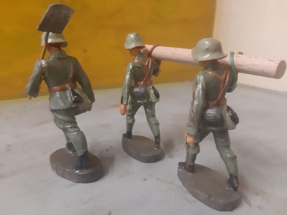 Elastolin Jouets: Soldats du génie,  Elastolin – D'occasion à Monthey par Jmbois
