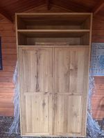 Massiv Eiche Schrank