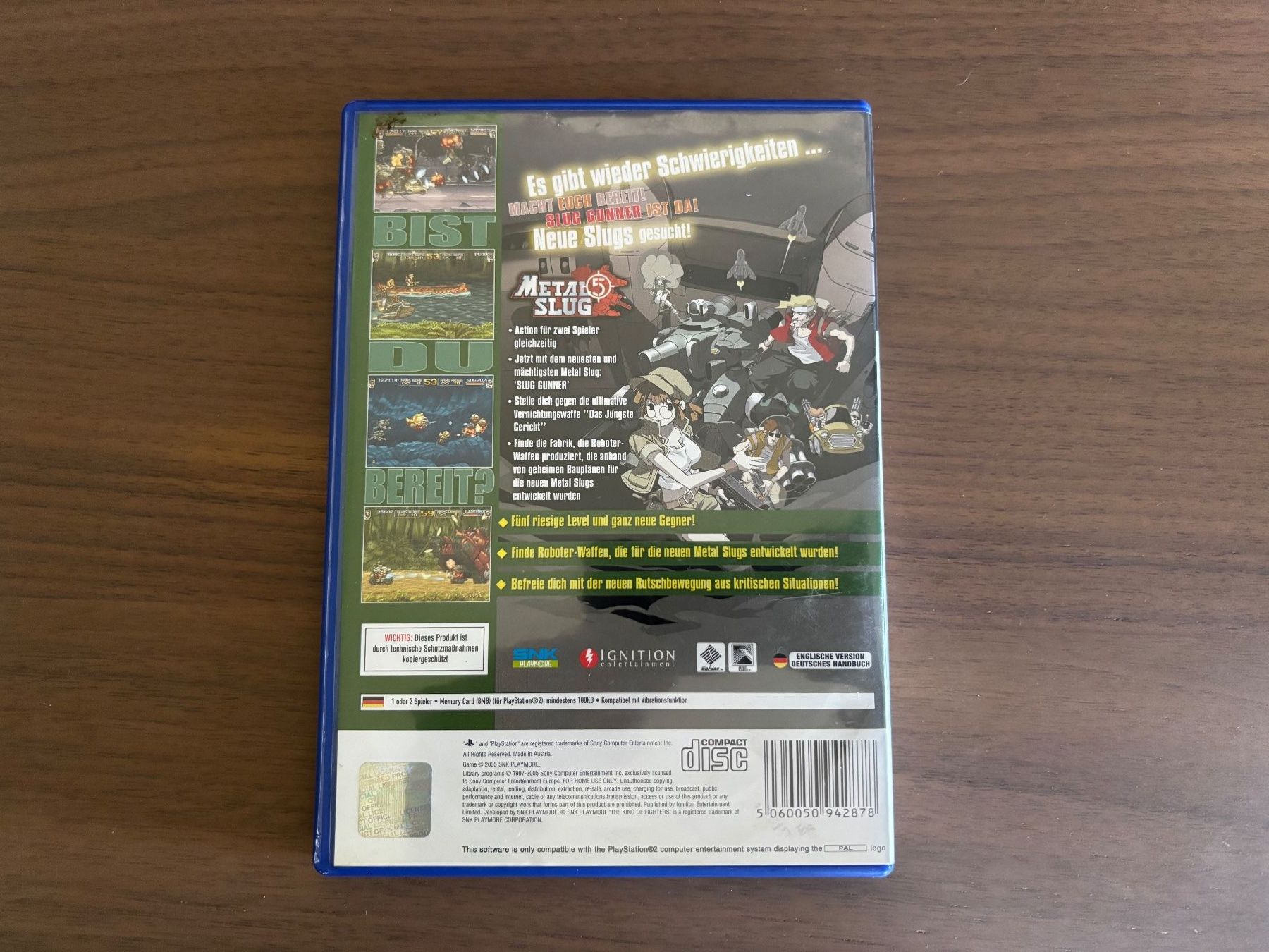 Sony Spiele: Metal Slug 5 [PS2] – Gebraucht aus Killwangen von Ryusens 1