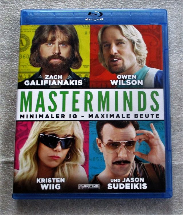 MASTERMINDS - Owen Wilson (Gebraucht) in Lichtensteig für CHF 4 – mit ...