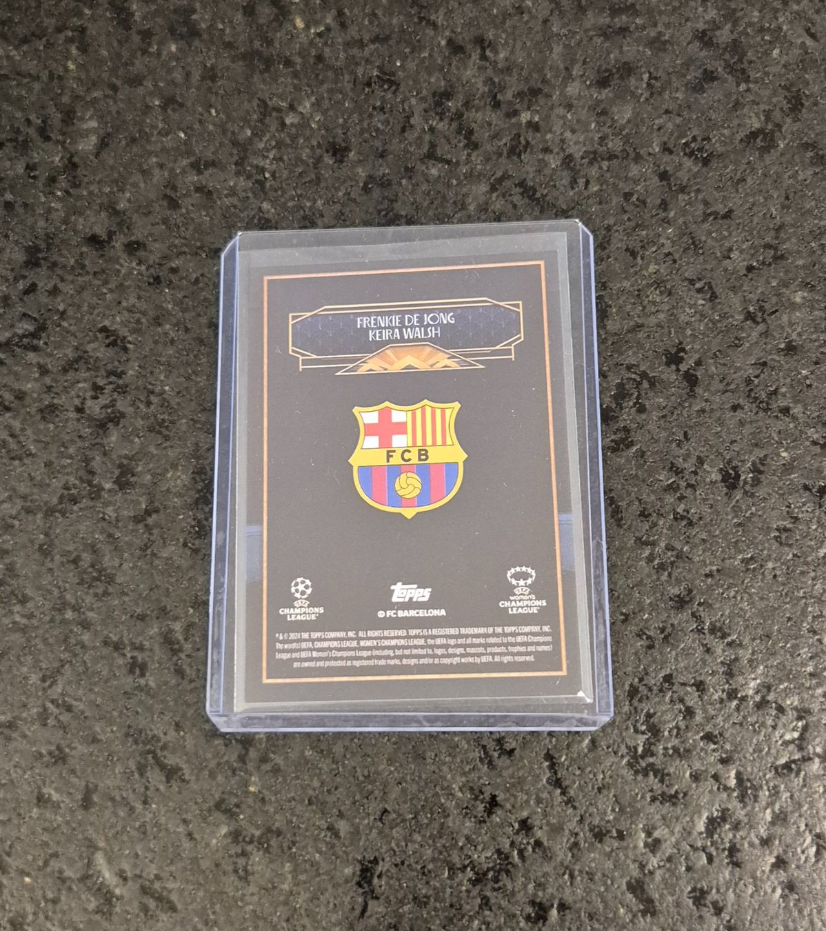 Topps Carte collezionabili: De Jong & Walsh /49 - Barcelona - Topps – Nuovo (secondo la descrizione) da Burg AG venduto da Danoe 1