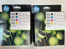 HP 903 Druckerpatronen 4-pack - 2 Stück - NEU