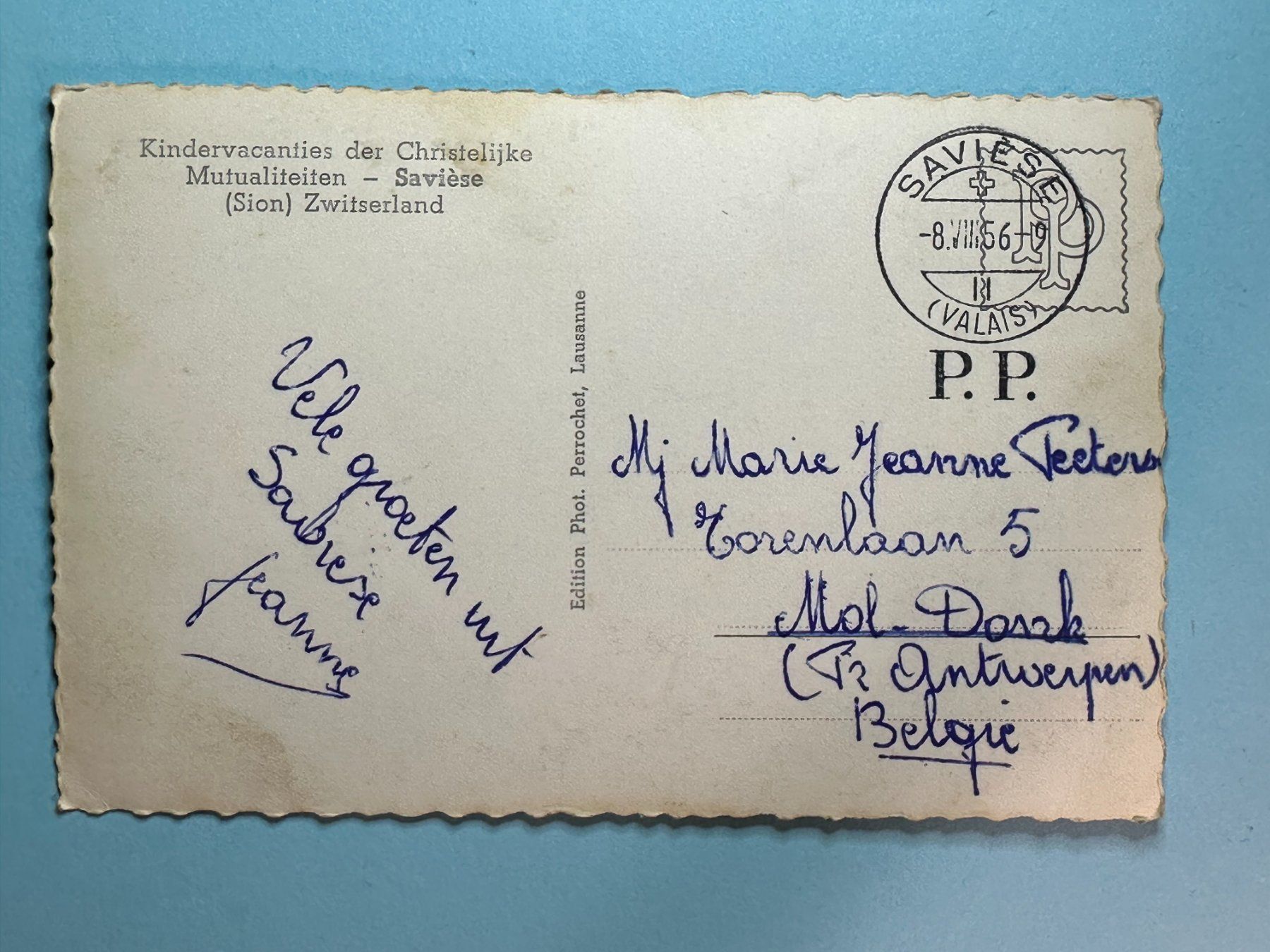 Cartoline postali: Sion, Mayens de Sion – Usato da Steg VS venduto da danwer74 1
