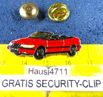 SAAB 900 TURBO 16S CARIOLET ROT OFFEN PIUN GLASIERT OLDI