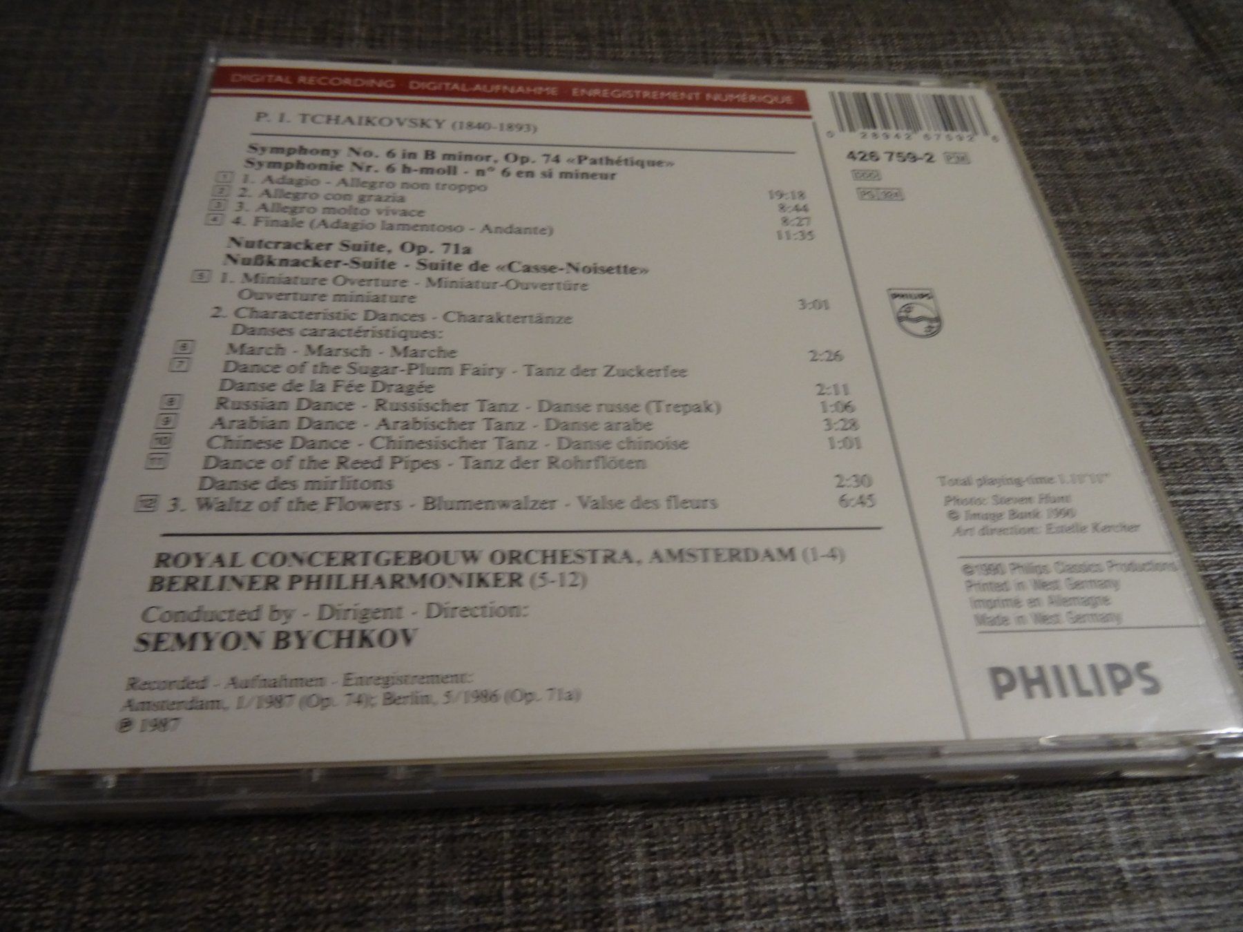 CD: Tchaikovsky Symphonie Nr. 6 CD - Semyon Bychkov – Usato da Olten venduto da Disc-Ausverkauf 1
