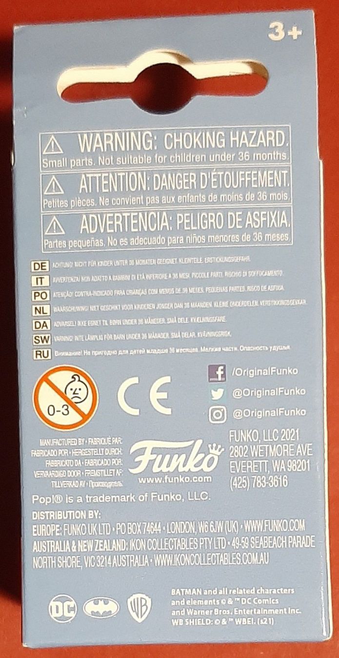 Funko Statuette: Funko Pop Pocket Keychain Batman – Nuovo e nell'imballaggio originale da Montet (Glâne) venduto da KOADA 1