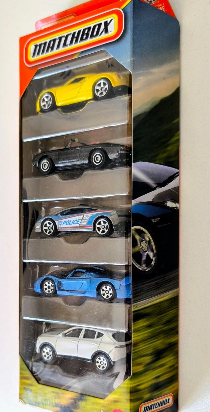 Matchbox Modellini d'auto: Matchbox 5 Pack Alfa Romeo Lamborghini Maserati – Nuovo e nell'imballaggio originale da Muttenz venduto da hak_dsk9 2