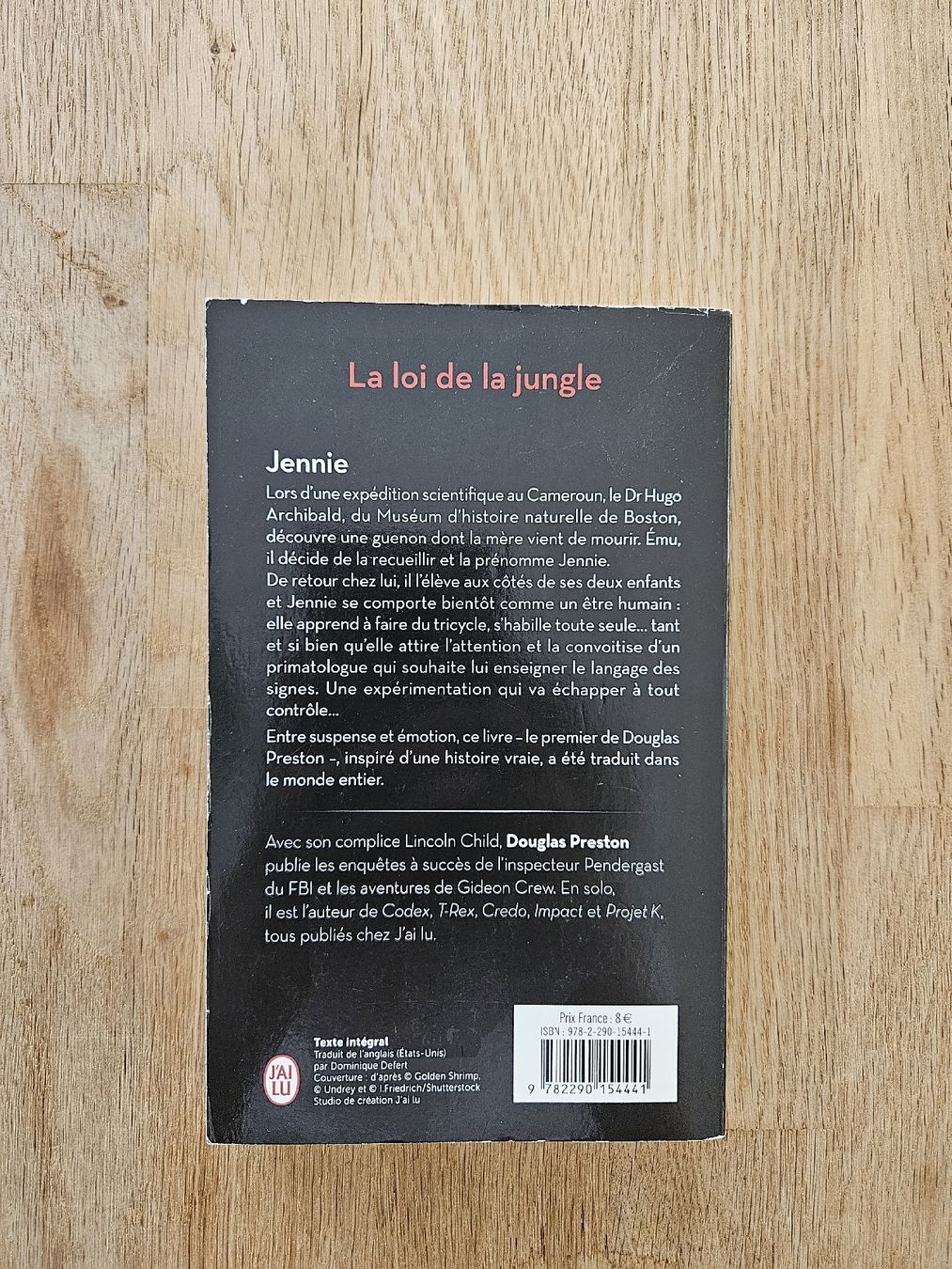 Livres: Jennie - Douglas Preston – D'occasion à Bulle par janeyreadsonthetrain 1