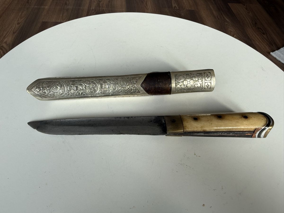 Besteck: Antikes Tibetisches Messer – Gebraucht aus Wittnau von Rewachen 1
