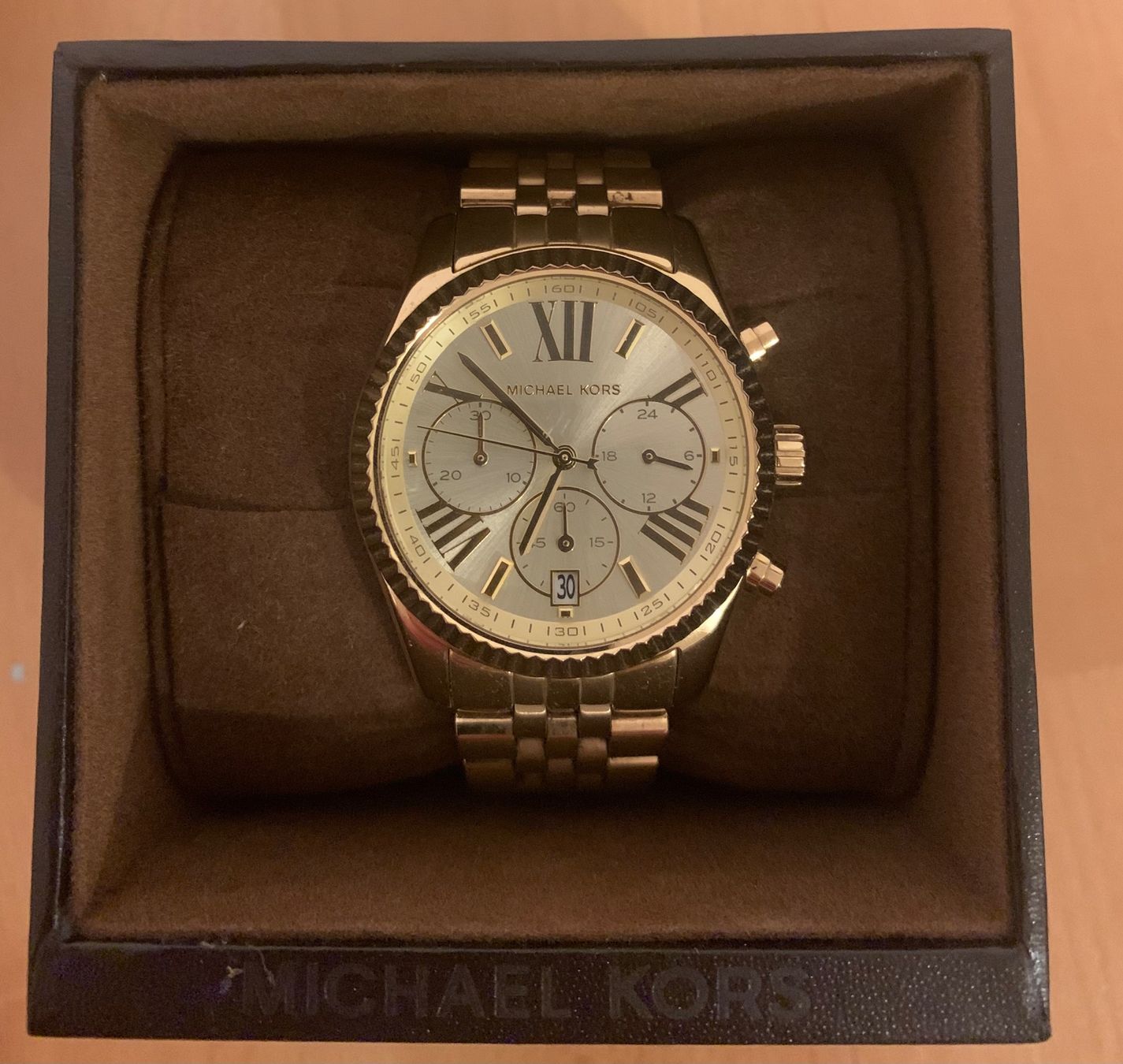 Michael Kors Orologi: Michael Kors Armbanduhr - Gold – Nuovo (secondo la descrizione) da Zürich venduto da aleaalea
