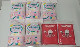 7 Packungen Einweg Lätzchen, ideal für Reise (neu)
