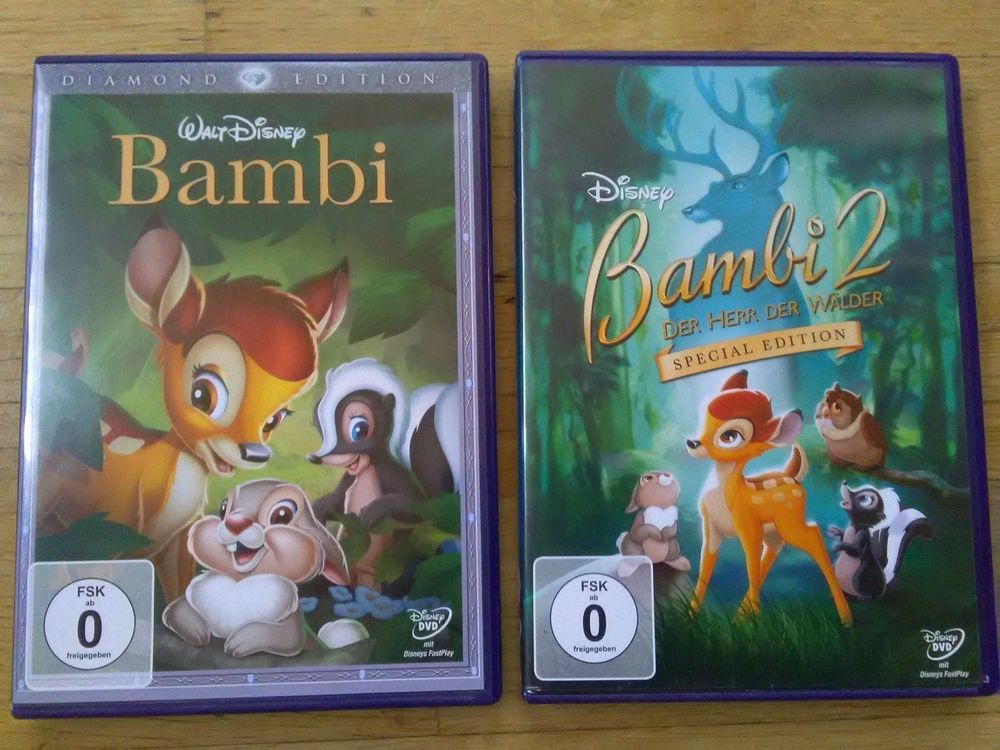 Bambi (1 & 2) Daimond & Special Edition (De-Eng-Ital-Türk) | Kaufen auf ...