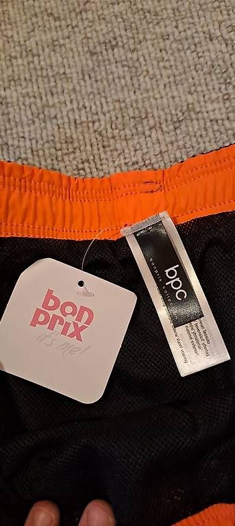 Badehosen: Badehose dunkelblau-orange Gr 56/58 – Neu und originalverpackt aus Wasen im Emmental von Cardmaster-Snowwhite 2
