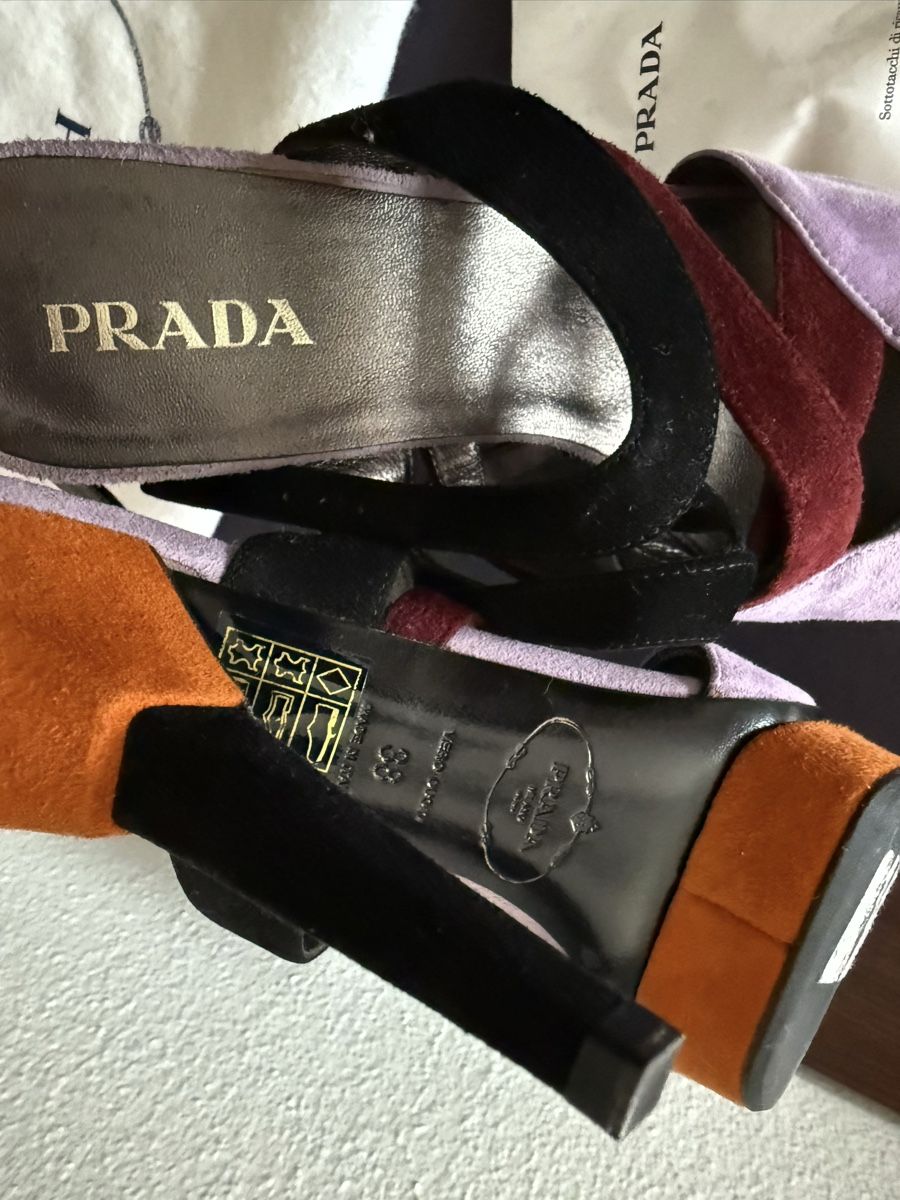 Prada Scarpe da donna: PRADA Leather Heels Pumps \ 38 – Nuovo (secondo la descrizione) da Zollikon venduto da ces-chic 1