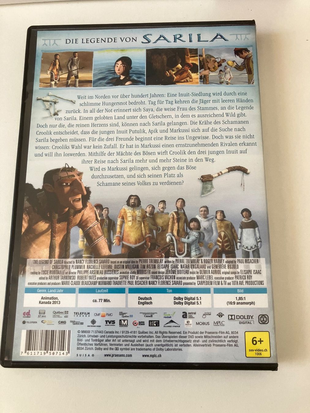 Tutti i DVDs: Die Legende von Sarila (DVD) – Usato da Arbon venduto da JoJoAs 1