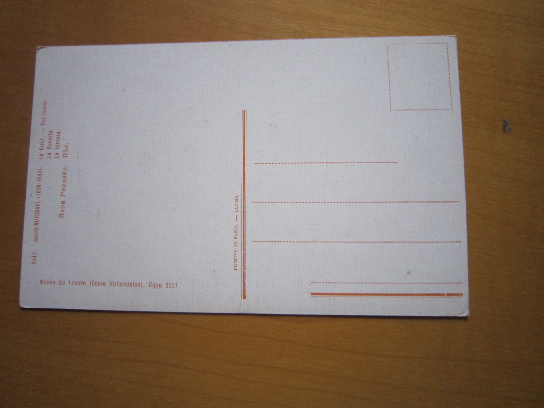 Ansichtskarten: No1 antike Postkarte La foret – Gebraucht aus Gordola von Polentaefung 1