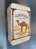 Retro Camel Zigaretten Dose - Sammlerstück mit Camelmotiv!