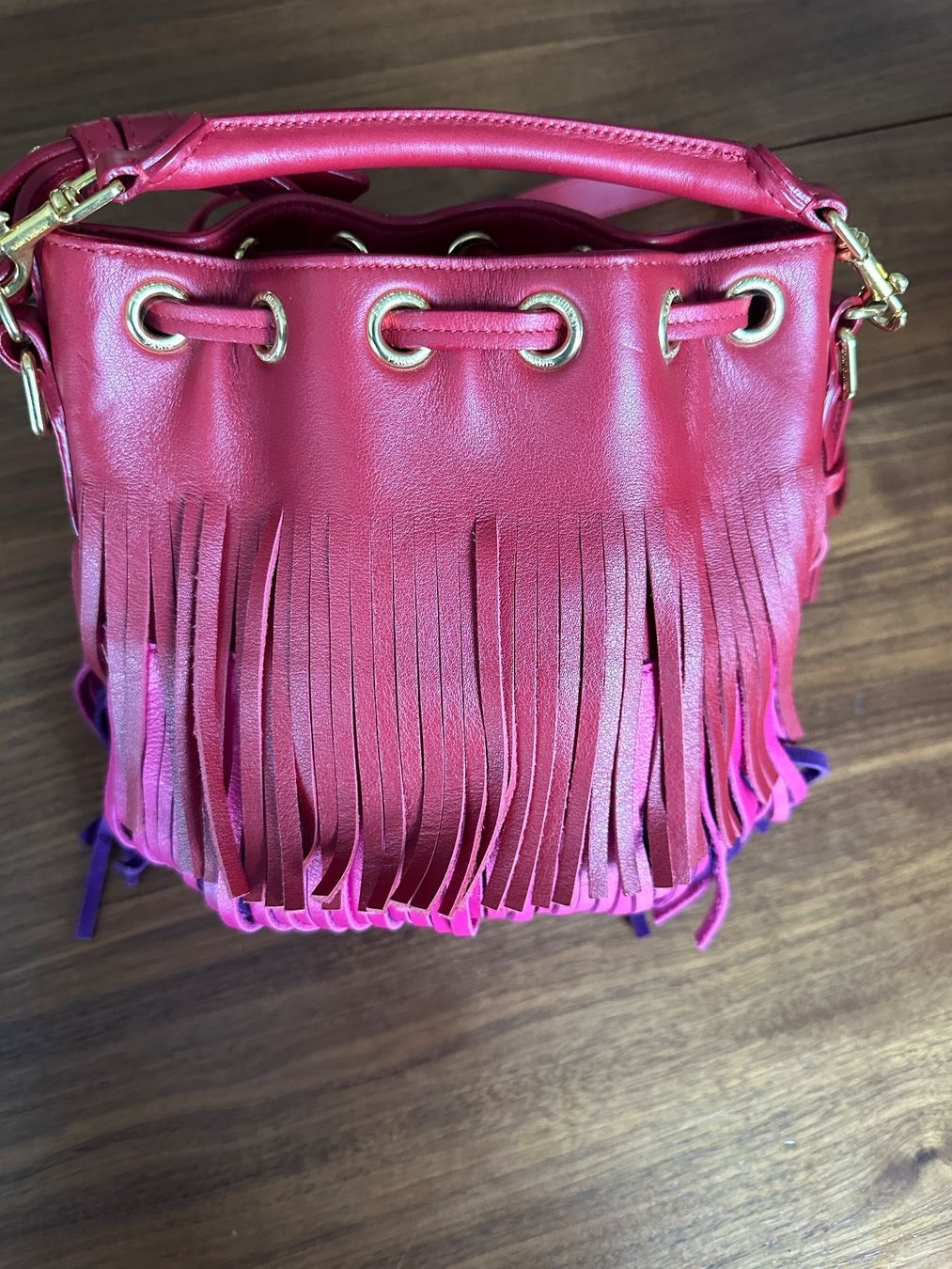 Saint Laurent Taschen für Damen: Saint Laurent Ledertasche mit Fransen – Gebraucht aus Horgen von Auction-Kings 3