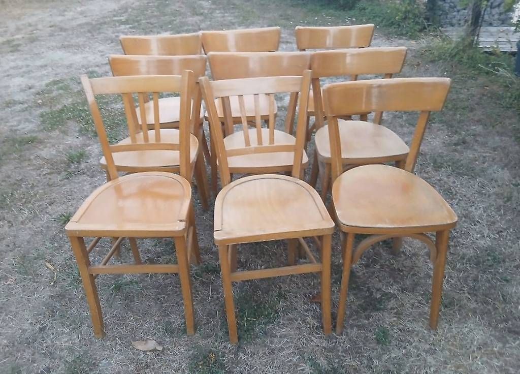 Sedie: Lot de 10 chaises de bistrot  – Usato da Rolle venduto da geo_xl8h 2