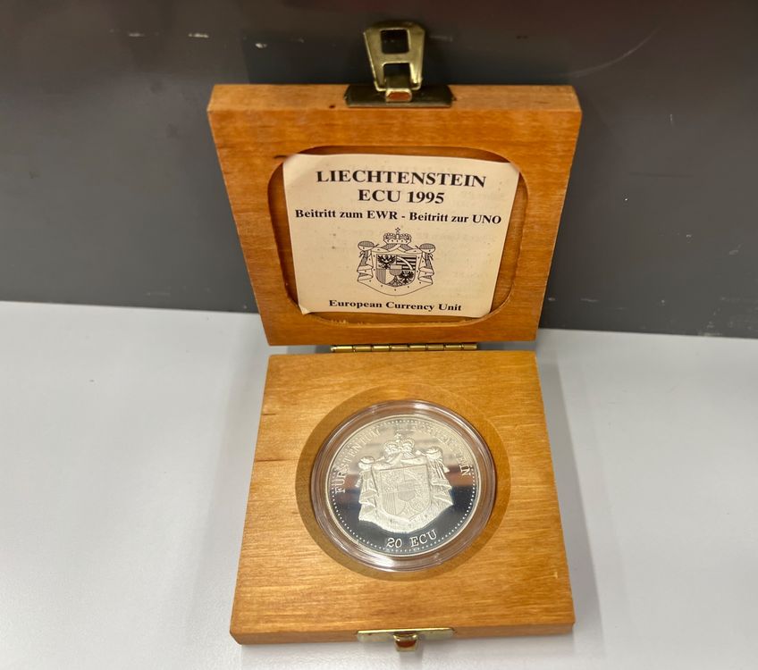 Liechtenstein 20 ECU 1995 Kaufen auf Ricardo