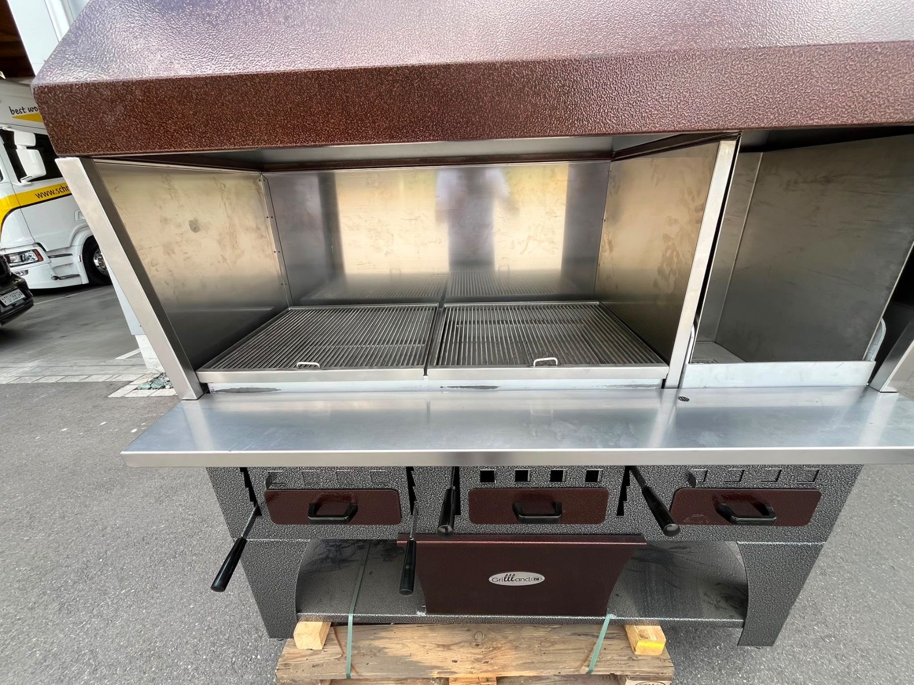 Grills: Holzkohle Grill Edelstahl – Gebraucht aus Turbenthal von sch_8bqz 3