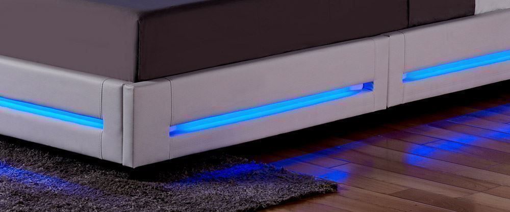 Letti: 16094 - LED Bett 180x200 ASTEROID - WEISS – Nuovo e nell'imballaggio originale da Wallenwil venduto da toesstal-vertrieb 3