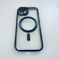 Schutzhülle Cover Schwarz Kamera Schutz für iPhone 15 Plus
