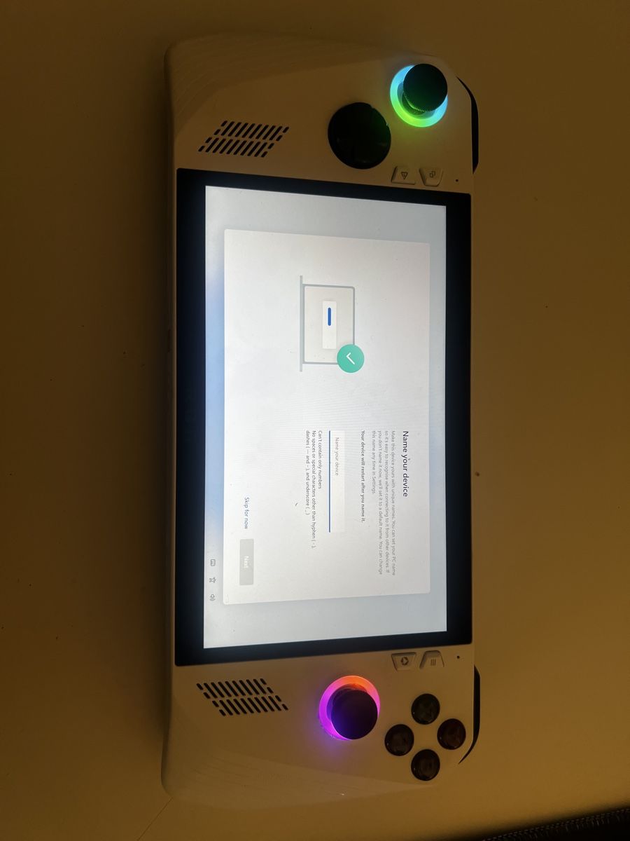 Asus Konsolen: Asus ROG Ally Handheld Konsole weiss gebraucht – Gebraucht aus Schenkon von Dr.RED. 1