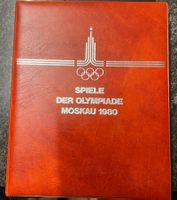 Sehr schöne Album Olimpiade Moskau Jg.1980, ca.100 ET-Briefe