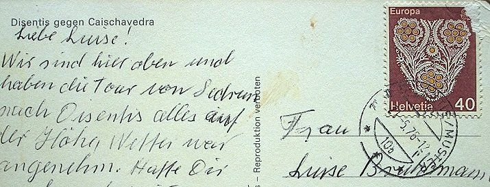 Cartes postales: DISENTIS Rhätische Bahn – D'occasion à Jona par philajona 1