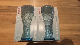 2 türkise McDonald's Coca Cola-Gläser 2026