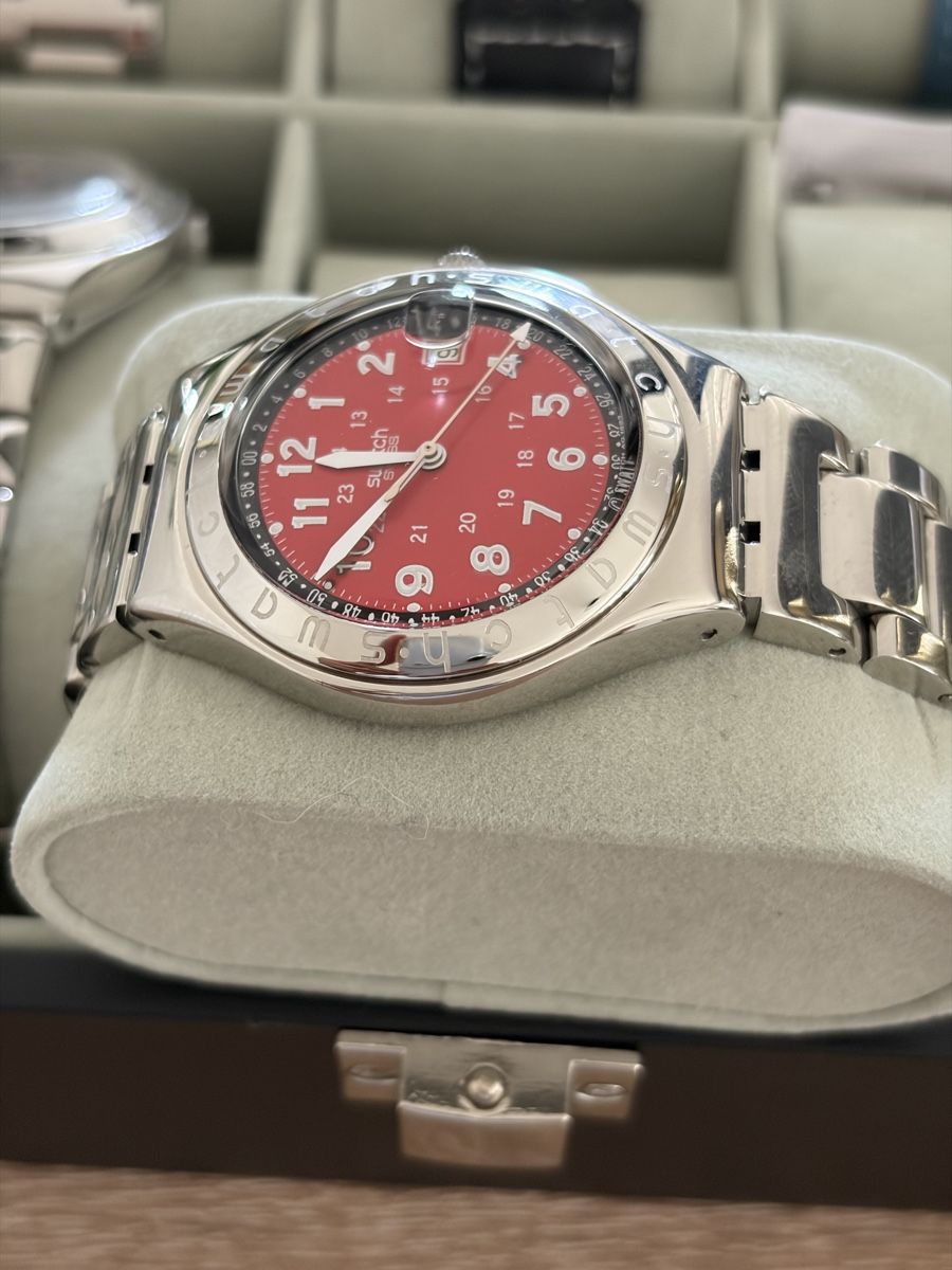 Swatch Orologi: Swatch irony Happy Joe Red spécial H&M  – Nuovo (secondo la descrizione) da Vevey venduto da Eiden77 3