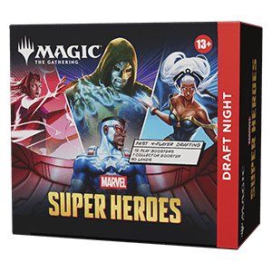 Magic The Gathering Carte collezionabili: MTG Magic Marvel Super Heroes Draft Night (EN) – Nuovo e nell'imballaggio originale da Balerna venduto da 2E-Trading