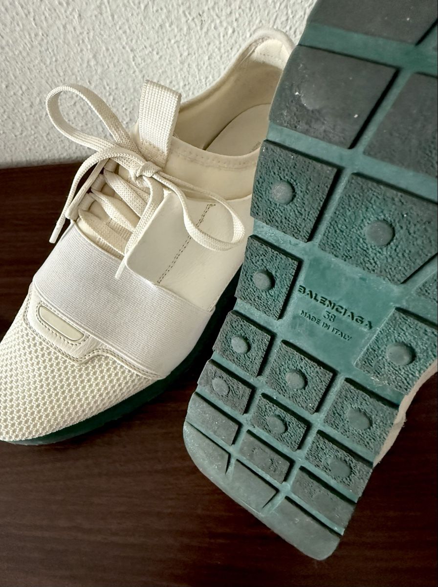 Balenciaga Scarpe da donna: BALENCIAGA LEATHER SNEAKERS \  38 – Usato da Zollikon venduto da ces-chic 4