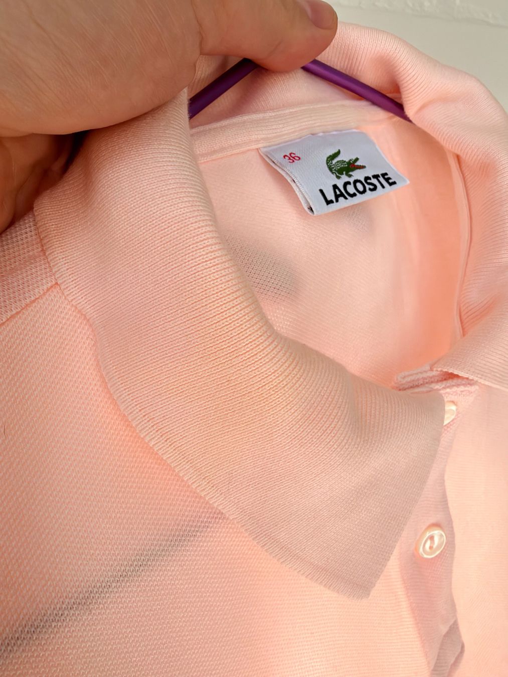 Lacoste Polos: Lacoste Poloshirt hellrosa Gr. 36 – D'occasion à Brütten par rod_r9tm 5