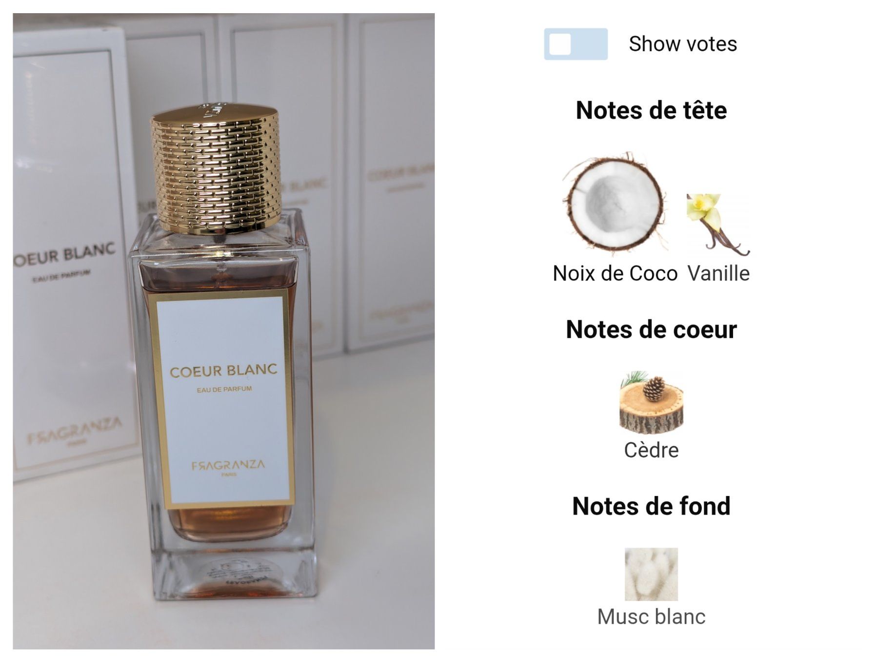 Profumi & Eau de Toilette: Coeur Blanc - Fragranza - 5ml decant – Nuovo e nell'imballaggio originale da Le Lignon venduto da bkaparfum 1