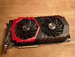 Grafikkarte MSI GeForce GTX 1070 GAMING X 8gb